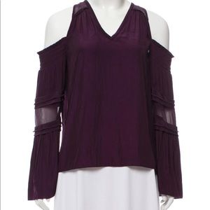 Eggplant Ramy Brook blouse